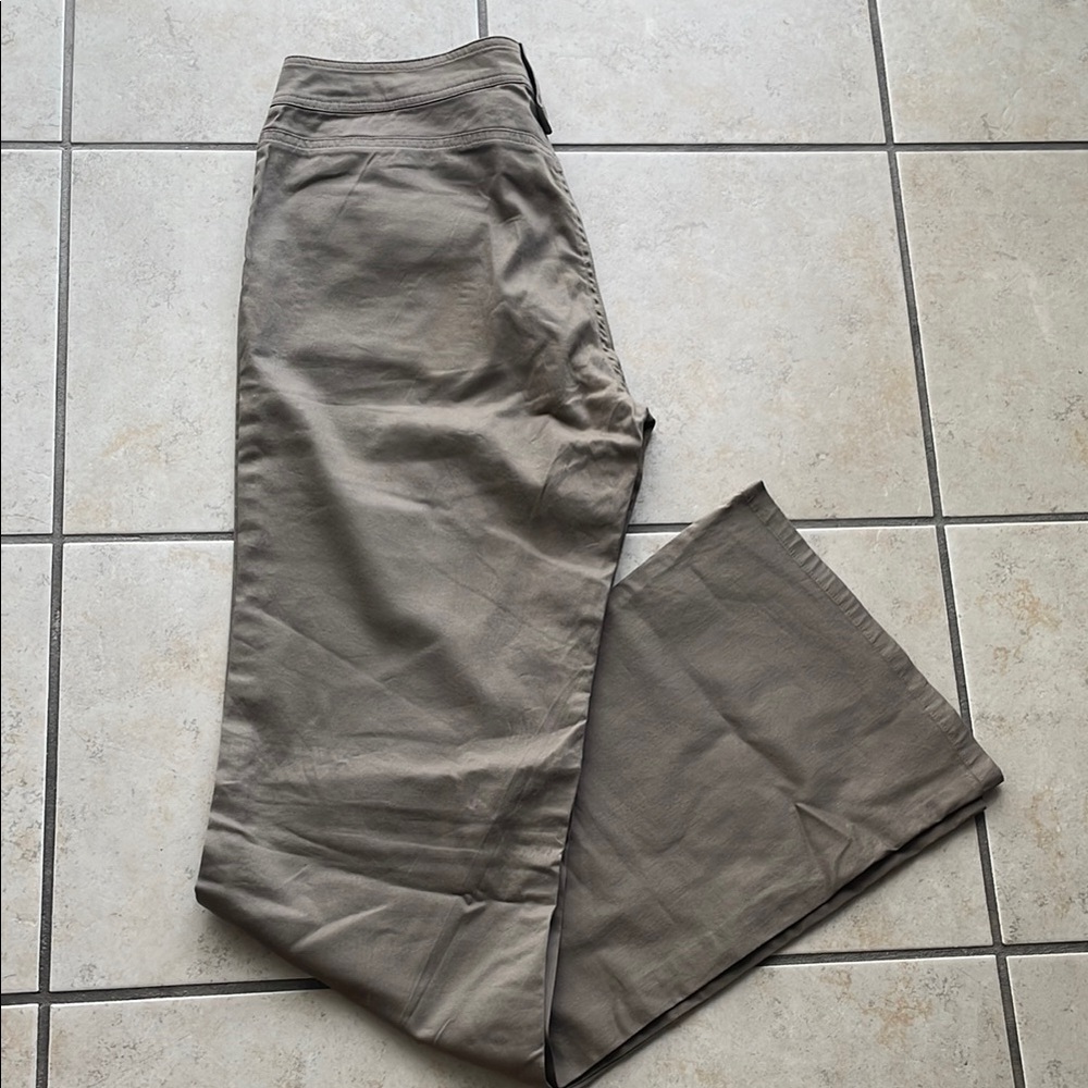 Khaki Button-Fly Pants - Picture 5 of 7